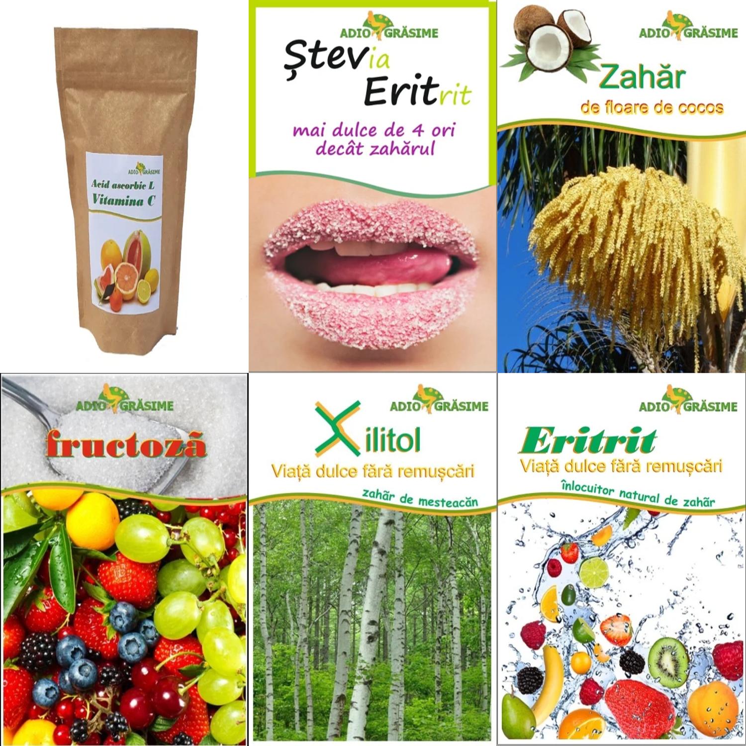 Înlocuitori de Zahăr