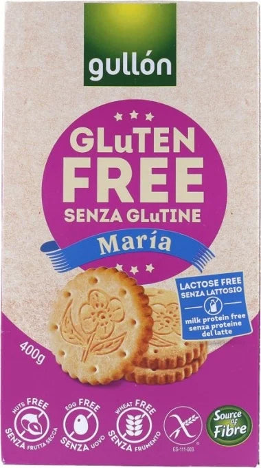 Biscuiti fara gluten, lapte si lactoza MARIA GULLON 380g