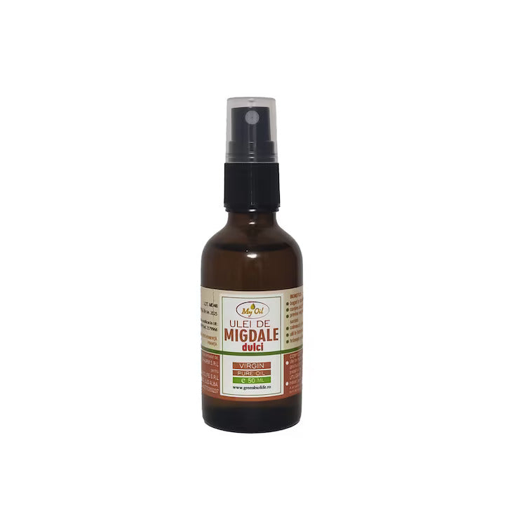 Ulei de Migdale Dulci MyOil virgin sticla cu spray 50ml Presat la rece