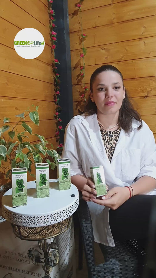 Ulei de Oregano uz intern / extern 30ml Laboratoarele Merlin