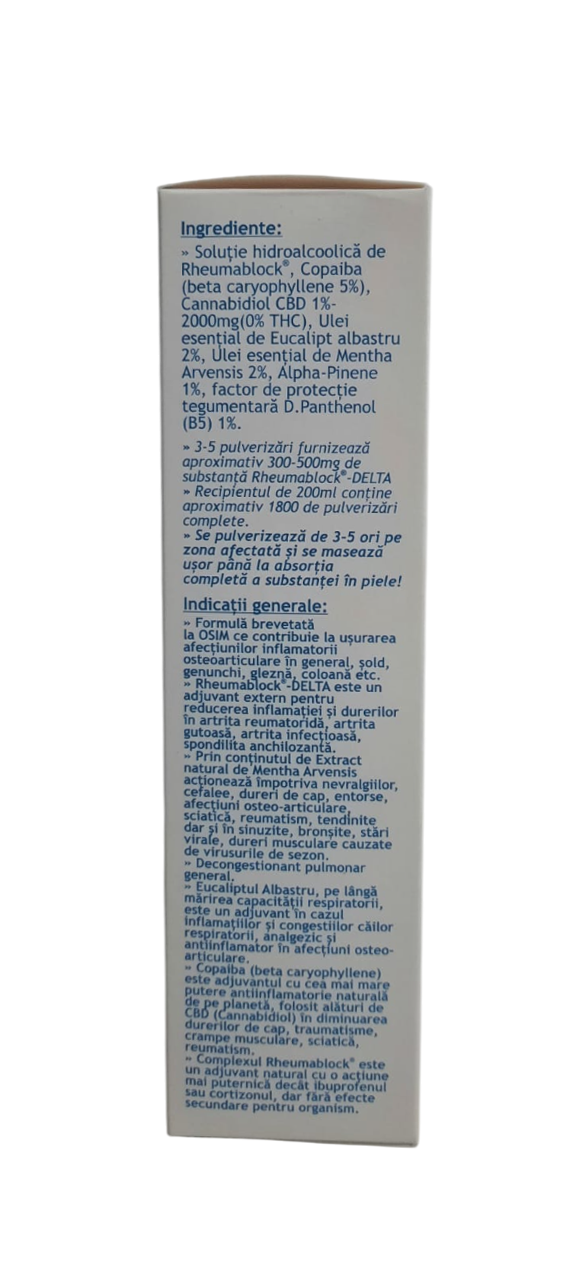 Rheumablock Delta 200ml Laboratoarele Merlin