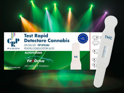 Test Rapid de Detectare Cannabis din Salivă tip Stilou