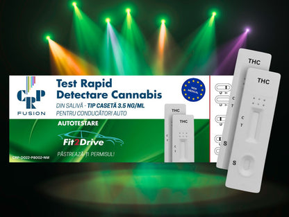 Test Rapid de Detectare Cannabis din Salivă tip Casetă