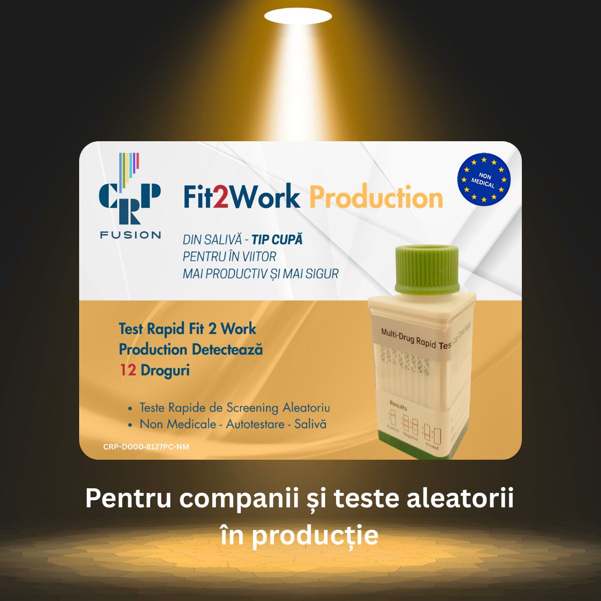 Test Rapid Fit 2 Work Production Detectează 12 Droguri