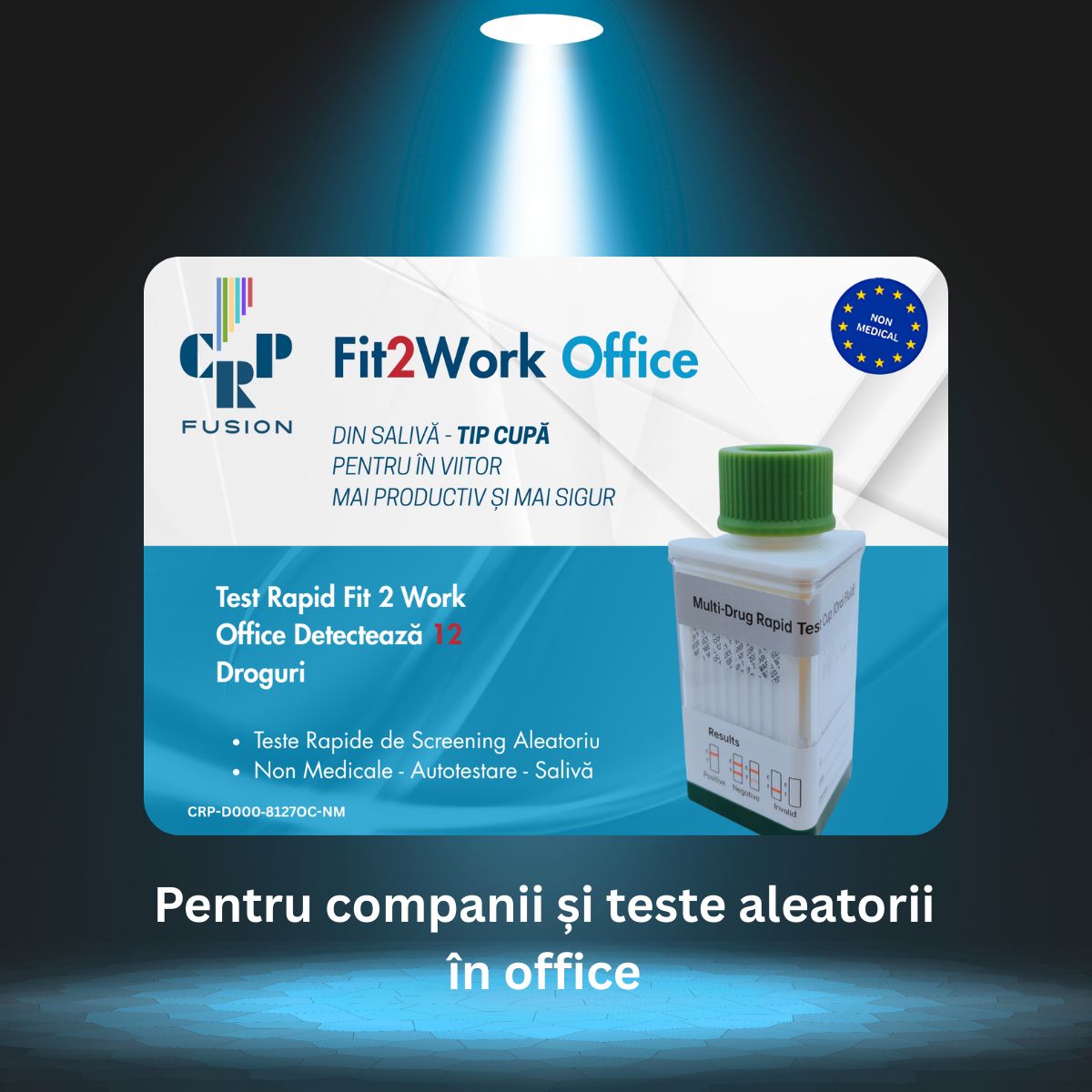 Test Rapid Fit 2 Work Office Detectează 12 Droguri