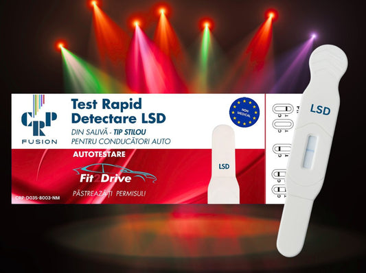 Test Rapid de Detectare L S D din Salivă tip Stilou
