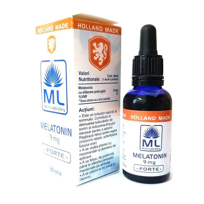 Melatonina lichida 9 mg Forte Merlin Laboratory 30 ml