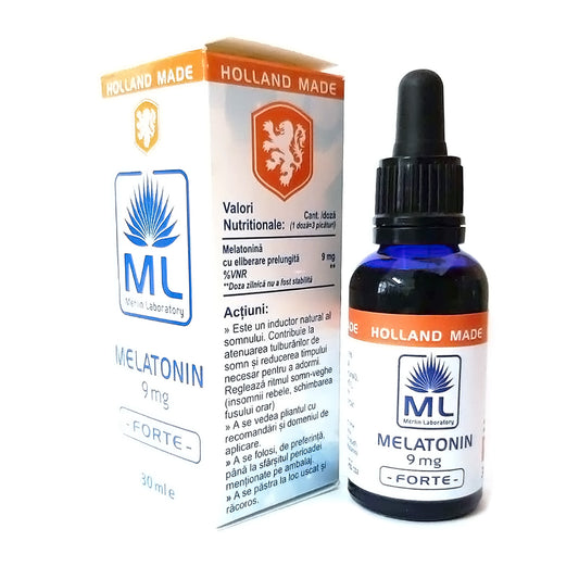 Melatonina lichida 9 mg Forte Merlin Laboratory 30 ml