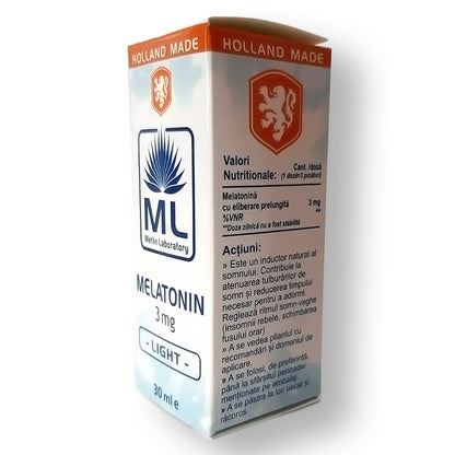 Melatonina lichida 3 mg Light Merlin Laboratory 30 ml