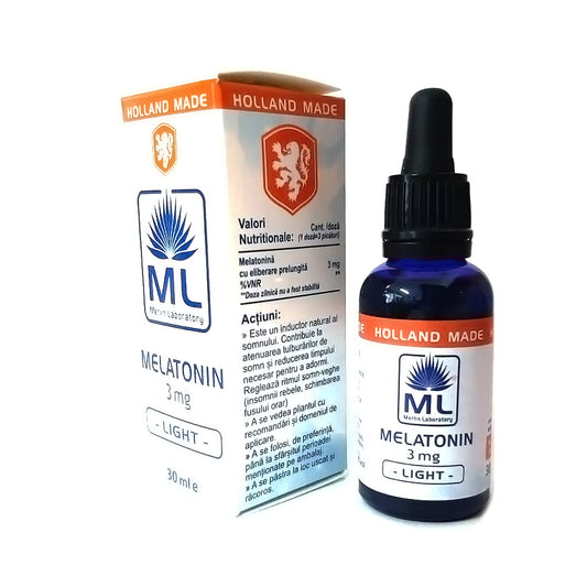 Melatonina lichida 3 mg Light Merlin Laboratory 30 ml