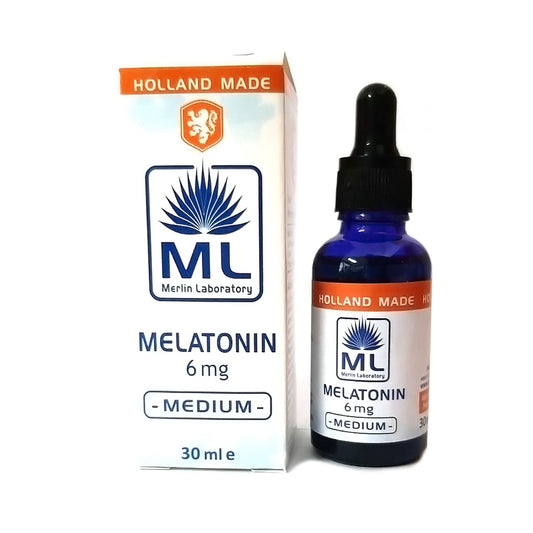 Melatonina lichida 6 mg Medium Merlin Laboratory 30 ml