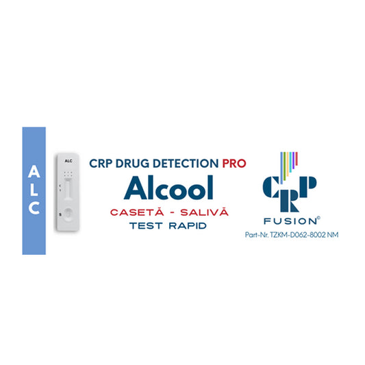 Test Rapid de Detectare Alcool din  Salivă tip Casetă