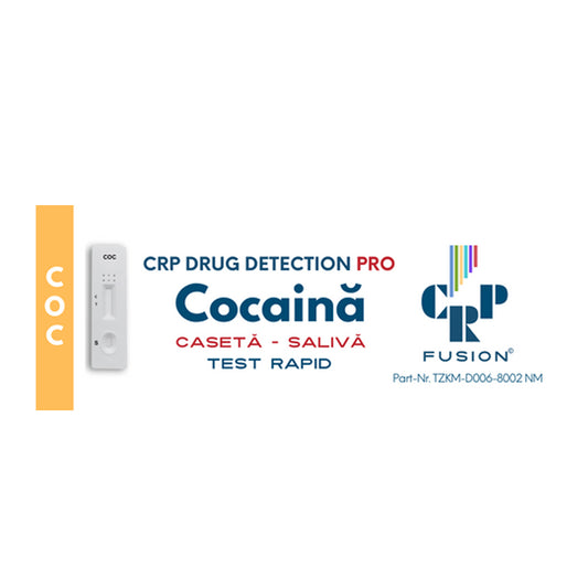 Test Rapid de Detectare Cocaină din Salivă tip Casetă