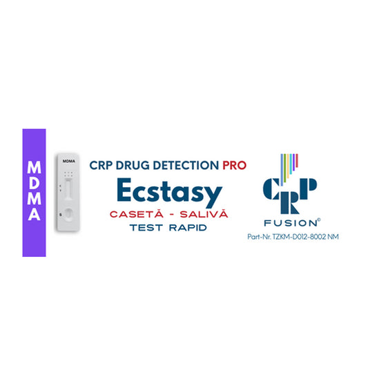 Test Rapid de Detectare Ecstazy din Salivă tip Casetă