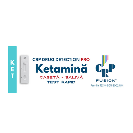 Test Rapid de Detectare Ketamină din Salivă tip Casetă