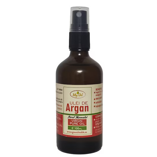 Ulei de Argan MyOil virgin sticla cu spray 100ml Presat la rece