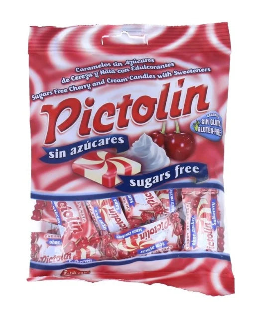 Bomboane cu cirese si frisca Pictolin 65g