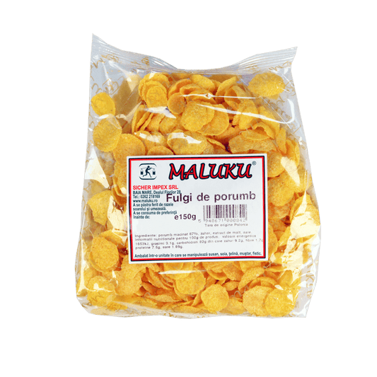 Cereale fulgi de porumb plic 150 g
