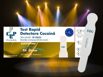 Test Rapid de Detectare Cocaină din Salivă tip Stilou
