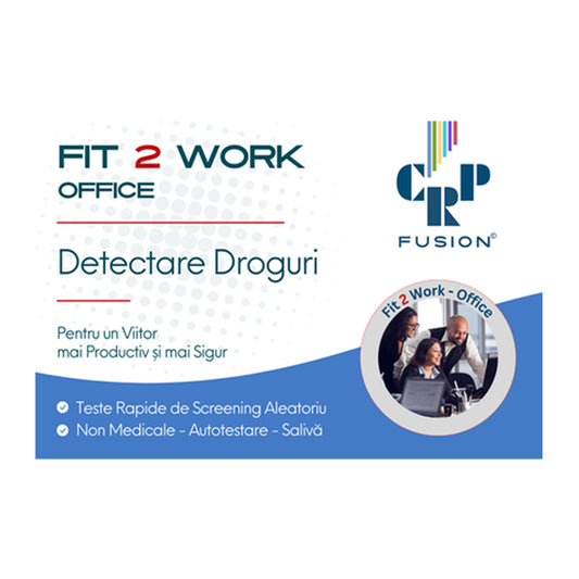 Test Rapid Fit 2 Work Office Detectează 12 Droguri