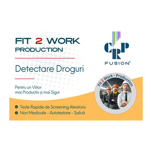 Test Rapid Fit 2 Work Production Detectează 12 Droguri