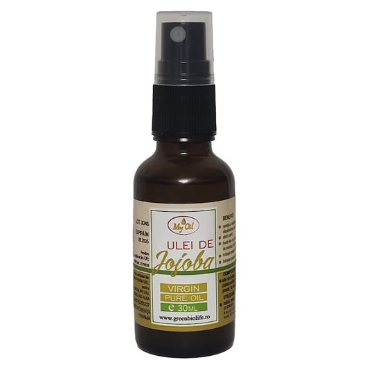 Ulei de Jojoba MyOil virgin sticla cu spray 30ml Presat la rece