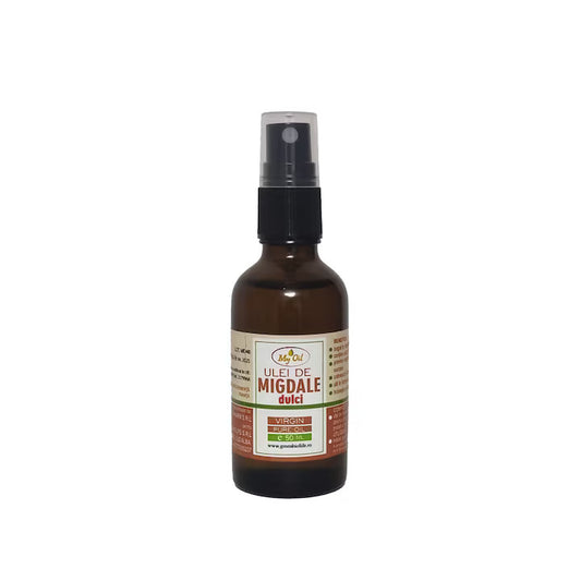 Ulei de Migdale Dulci MyOil virgin sticla cu spray 50ml Presat la rece