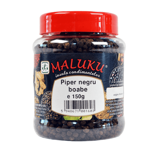 Piper negru boabe borcan 150 g