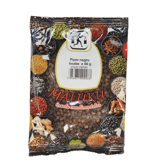 Piper negru boabe plic 50 g