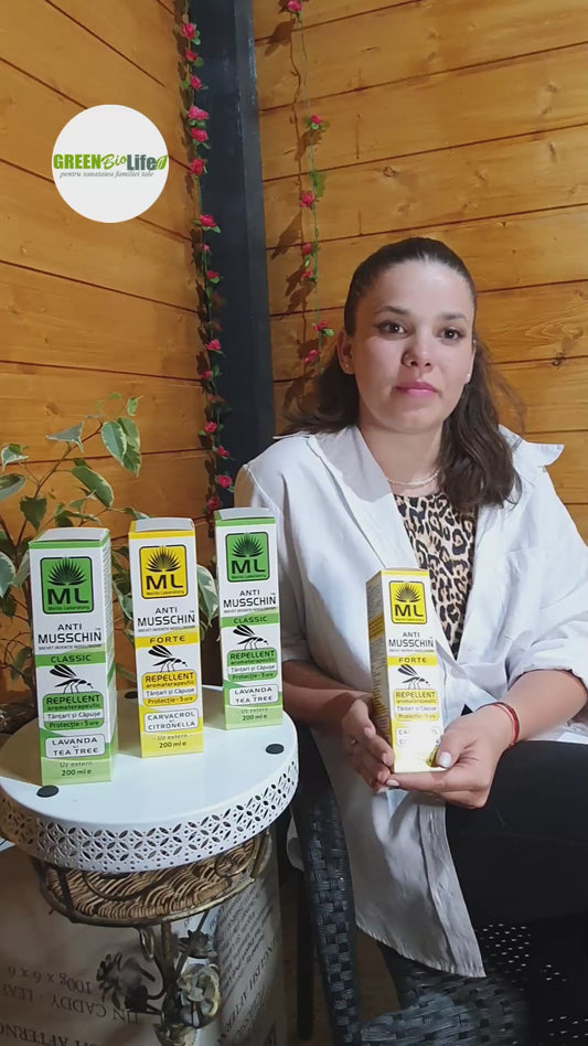 Ulei Musschin Classic Repelent Tantari si Capuse 200ml Laboratoarele Merlin