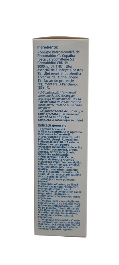 Rheumablock Delta 200ml Laboratoarele Merlin