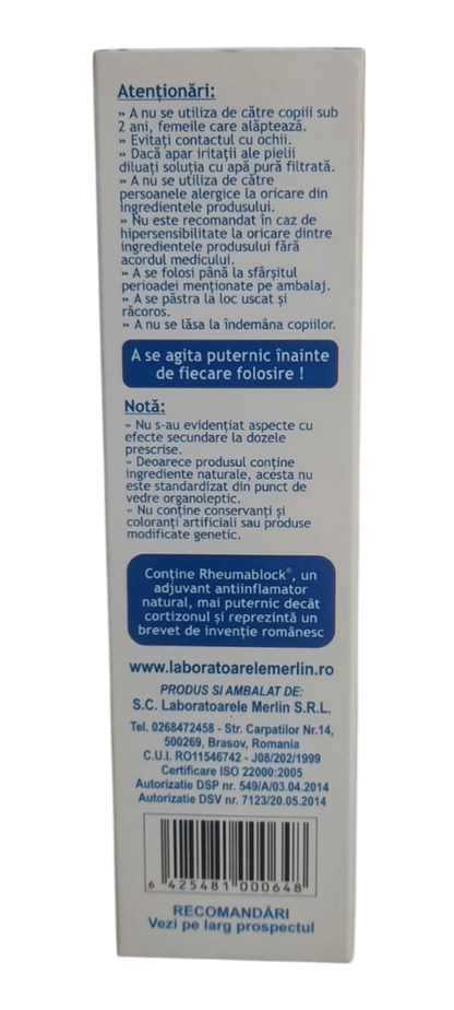 Rheumablock Delta 200ml Laboratoarele Merlin