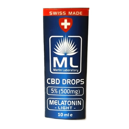 Melatonina Light 2% cu CBD 5% 10 ml Merlin Laboratory