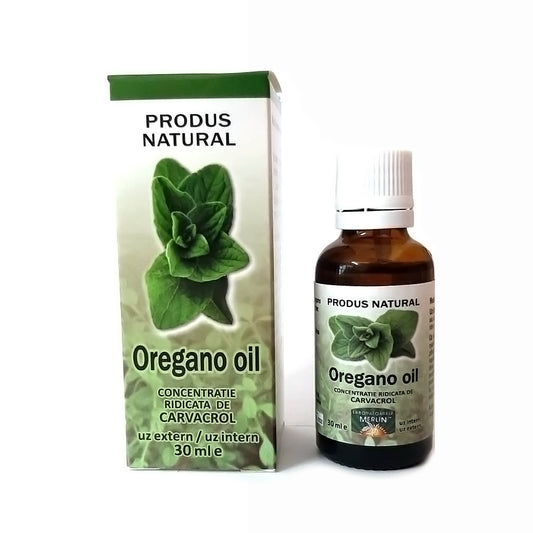 Ulei de Oregano uz intern / extern 30ml Laboratoarele Merlin