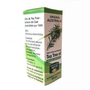 Uleiul esential de Tea Tree, Laboratoarele Merlin, 30 ml
